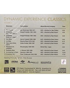 DYNAMIC EXPERIENCE CLASSICS VOL 1 CD STS DIgital